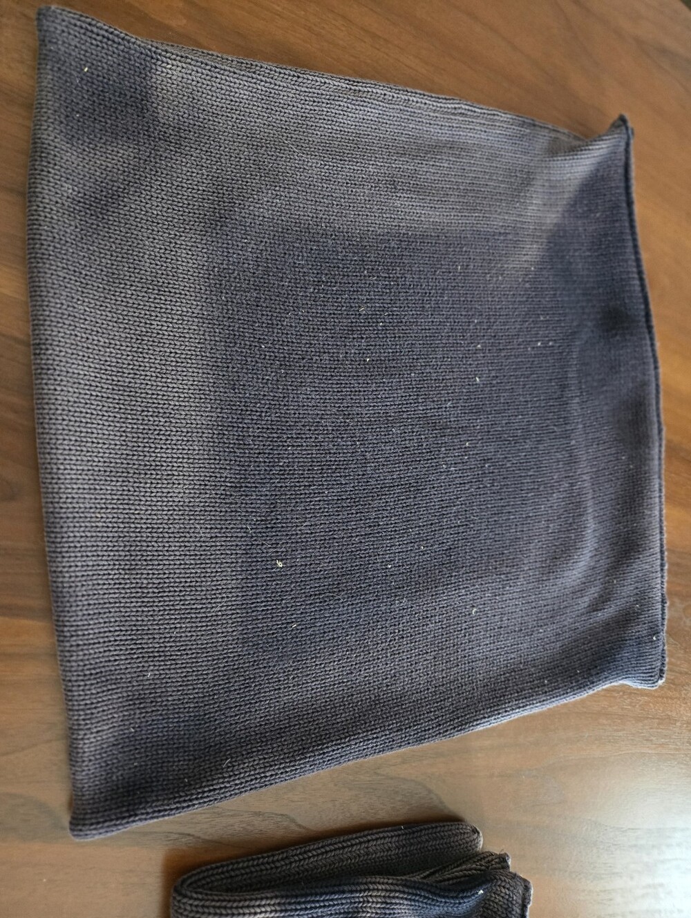 2 x Vintage 20" Ralph Lauren Knit Flag Pillowcases...and 2 Pillow Inserts - Picture 13 of 16